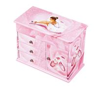 Commode à musique ballerine rose