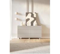 Commode à six tiroirs - FIORRA - 147 cm - grège