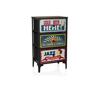 Commode - hjh LIVING - AMERIKO S - Motif - Tissu