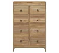 Commode Armoire de chambre - mango - 55x30x90 cm - Bois massif de teck M187
