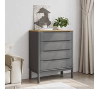 Commode Armoire de Rangement Buffet Couloir Intérieur Bois de Pin Massif vidaXL