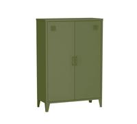 Commode/armoire Industrielle Métal 2 Portes Soho Kaki TU
