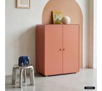 Commode Armoire Métal 2 Portes - Tribeca Terracotta TU
