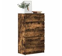 Commode Armoire Rangement Salon Chambre Chêne Sonoma Bois d'Ingénierie vidaXL