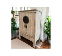Commode Armoire vintage de Mariage Chinois Meuble Chambre Asiatique Antique oriental de la Chine en Bois
