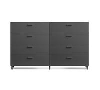 Commode avec pieds Relief large 2x82x92,2cm WxHxD 164x92.2x41cm