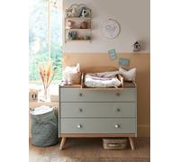 Commode avec poignées personnalisables LIGNE CONFETTI vert TU