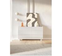 Commode avec six tiroirs - FIORRA - blanc brillant - 147 cm