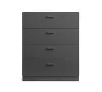 Commode avec socle Relief large 82x92,2cm WxHxD 82x92.2x41cm