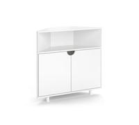 Commode avec tiroirs Inaro 79x76cm avec 3 compartiments Blanc Vicco 57956