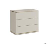 Commode avec tiroirs Linette, 80x70cm avec 3 tiroirs, Cachemire, Vicco 57965