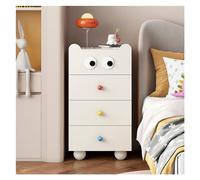 Commode avec tiroirs pour chambre à coucher, commode en bois blanc, commode moderne, organisateur de rangement de tiroirs pour couloir, salon, chambre d'enfant