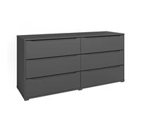 Vicco Commode avec tiroirs Ruben, Anthracite, 48x77.6cm