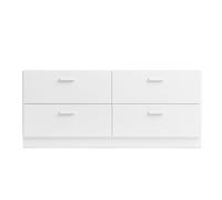 Commode bas avec socle Relief 123x46,6cm WxHxD 123x46,6x41cm