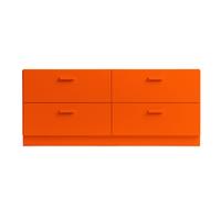 Commode bas avec socle Relief 123x46,6cm WxHxD 123x46,6x41cm