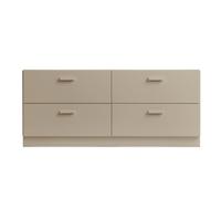 Commode bas avec socle Relief 123x46,6cm WxHxD 123x46,6x41cm