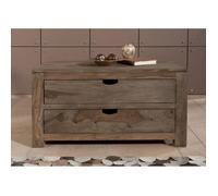 Commode basse - Bois massif de palissandre huilé - NATURE GREY 0124