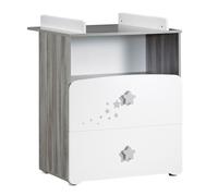 BABY PRICE New Nao Commode a Langer 2 Tiroirs + 1 Grande Niche G