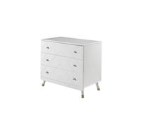 Commode billy avec table à langer blanc