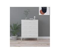 Commode Vert Menthe 80x35x101,5 cm Acier Buffet Armoire à Tiroirs vidaXL