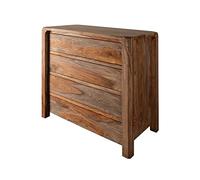 Commode - Bois Massif de Palissandre huilé (Gris Taupe) - Bueno #2004