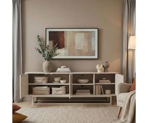 Commode Boxholm 160 x 30 x 57 cm sable