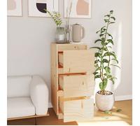 Commode/Buffet contemporain, 32x34x75 cm, Bois massif de pin LL0000128029