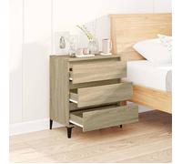 Commode/Buffet contemporain, chêne sonoma, 60x35x70 cm, Bois d'ingénierie LL0000191395