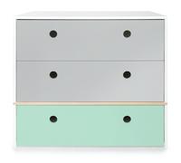 Commode colorflex s pearl grey-mint