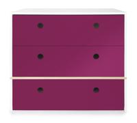 Commode colorflex s plum