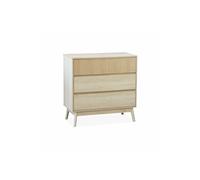Alice's Home - Commode de Rangement décor Bois. 3 tiroirs - Linear