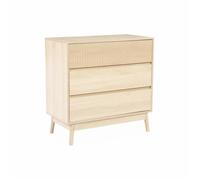 Commode de rangement décor bois. 3 tiroirs - Linear