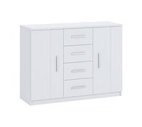 Commode de salon - Providence - G100 - Blanc - 120x90x40cm