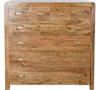 Commode DKD Home Decor naturelle en acacia colonial 110 x 45 x 108 cm