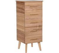Commode DKD Home Decor Or Marron clair Bois Paulonia Bois MDF Scandi 45 x 40 x 100 cm 42 x 40 x 100 cm