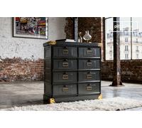 Commode en métal 8 clapets Boston