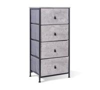 Commode Frankystar Apollonia 4 tiroirs finition texturée
