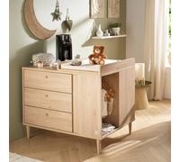 Commode-îlot bébé avec rangements 3 faces - ILOT BEBE
