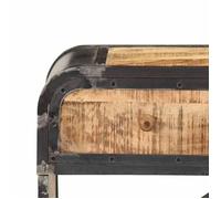 Commode intérieur - Brun - Buffet Armoire base - 120x30x75 cm - bois de manguier massif LL215