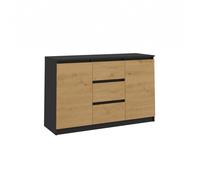 Commode Malwa 2D3S ANTHRACITE ARTISAN