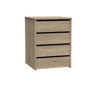 Commode Meuble de rangement coloris Cambrian - Hauteur 61 x Longueur 46 x Profondeur 45 cm -PEGANE- cambrian G