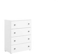 Kobi Commode Mimi Blanche - poignée Grise