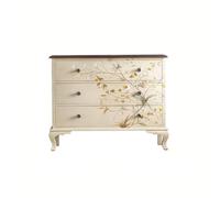 Commode moderne - Grande commode de chambre à coucher avec tiroirs larges, rangement élégant pour salon, couloir et chambre à coucher - Mobilier peu encombrant