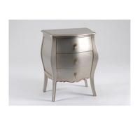 Commode Murano Argent 3 Tiroirs - AMADEUS