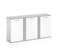 Vicco Commode Novelli, Béton, 40x80cm avec Portes, Convient pour Le Rangement des vêtements et des Articles ménagers