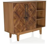 SANTJAGO WOOD L - Commode Couleur Bois Foncé