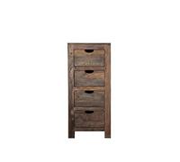 Commode Sheesham gris huilé 45x40x100 cm (BxTxH) NATURE GREY #54
