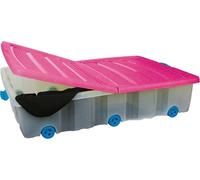 Commode sous le lit avec roulettes XXL 80 x 60 x 17