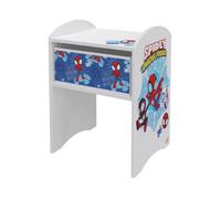 Commode - Spidey - Bois massif - Blanc - Pour chambre d'enfant