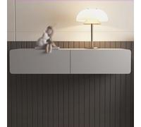 Commode Suspendue avec tiroirs de Grandes Compartiments, Chevet et Table de Maquillage, Table d'ordinateur et Bureau Moderne, pour Petits Espaces(Gray1,80cm/31.4in)